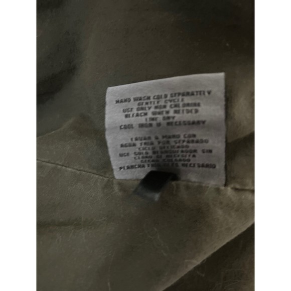 Levis Unisex Cotton Canvas Jacket Barn Work Coat Quilted Olive Green Size Small - Picture 11 of 15